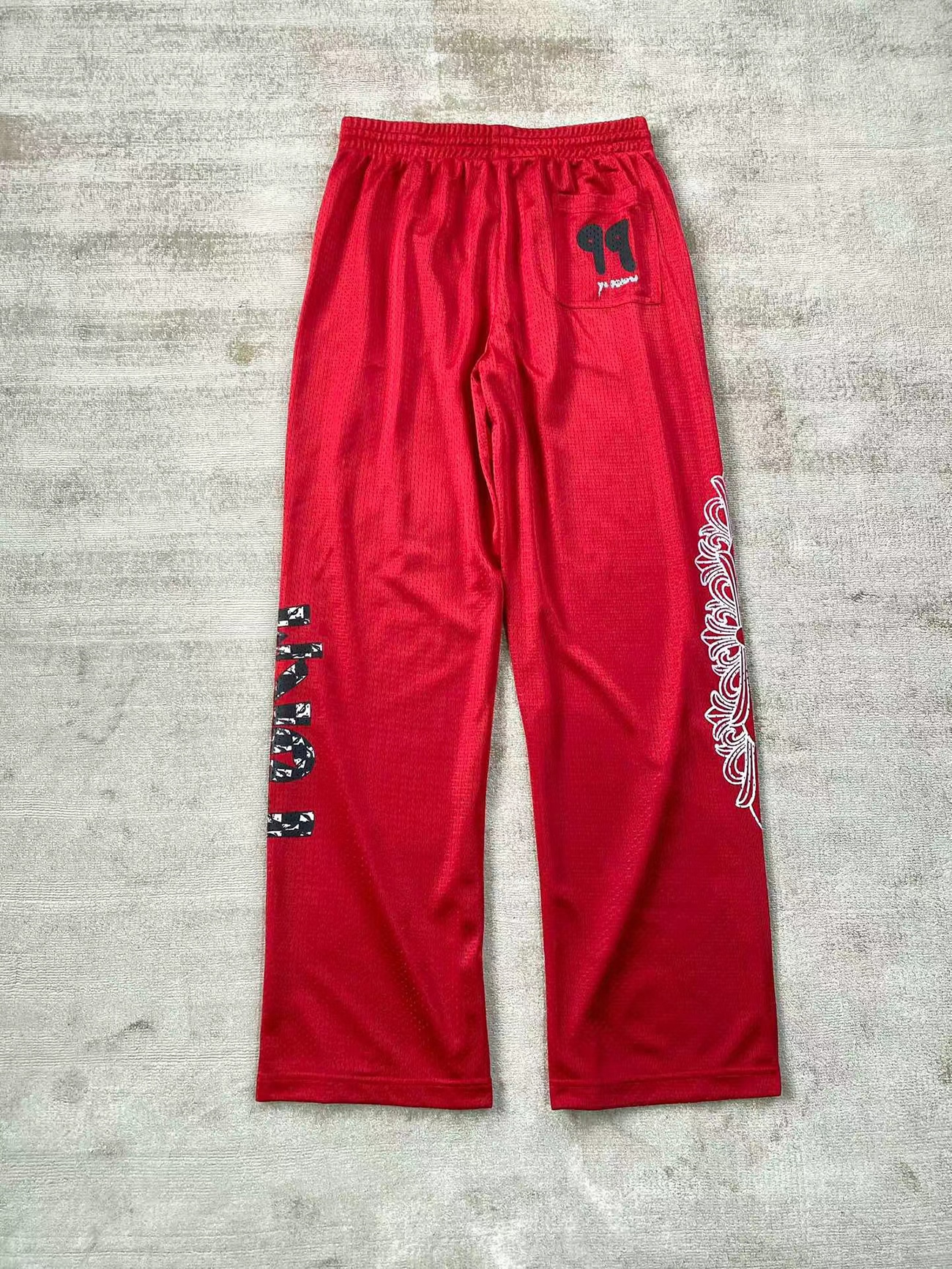 Chrome Hearts 99 Form Matty Boy Mesh Red Jersey (14) - newkick.cc